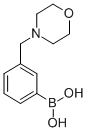 结构式 CAS# 397843-58-2, [3-(4-吗啉基甲基)苯基]-硼酸