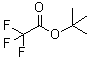 结构式 CAS# 400-52-2, 三氟乙酸叔丁酯