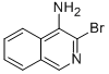 structure of CAS# 40073-37-8, 3-Bromo-4-Isoquinolinamine;4-Isoquinolinamine,3-Bromo-(9CI);4-Amino-3-Bromoisoquinoline;3-Bromoisoquinolin-4-Amine