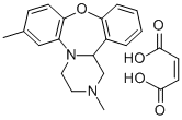 CAS#: 40132-36-3， 1,3,,4,14b-Tetrahydro-2,7-Dimethyl-2H-Dibenzo[b,f]Pyrazino[1,2-d][1,4]Oxazepine Maleate