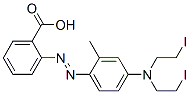 CAS#: 40136-89-8， 2-[[4-[Bis(2-Iodoethyl)Amino]-2-Methylphenyl]Azo]Benzoic Acid