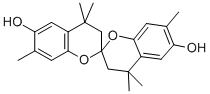 structure of CAS# 40278-59-9, 6,6'-Dihydroxy-4,4,4',4',7,7'-Hexamethyl-2,2'-Spirobichroman, 2-Propanol Adduct;6,6'-DIHYDROXY-4,4,4',4',7,7'-HEXAMETHYL-2,2'-SPIROBICHROMAN, 2-PROPANOL ADDUCT;7,7’-Dimethyl-6,6’-Dihydroxy-4,4,4’,4’-Tetramethylbis-2,2’-Spirochroman;6,6'-DIHYDROXY-4,4,4',4',7,7'-HEXAMETHYL-2,2'-SPIROBISCHROMAN