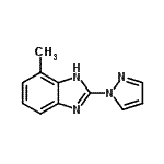 CAS#: 40341-06-8， 4-Methyl-2-(1H-Pyrazol-1-Yl)-1H-Benzimidazole
