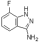 structure of CAS# 404827-60-7, 7-Fluoro-1H-Indazol-3-Amine;1H-Indazol-3-amine,7-fluoro-;3-Amino-7-fluoroindazole