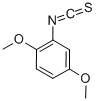 structure of CAS# 40532-06-7, 2,5-Dimethoxyphenyl Isothiocyanate;2-Isothiocyanato-1,4-Dimethoxy-Benzene;474908_Aldrich;Zinc00164746