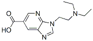 CAS 登录号：4057-57-2， 3-[2-(二乙基氨基)乙基]-3H-咪唑并[4,5-b]吡啶-6-羧酸