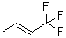 结构式 CAS# 406-39-3, 1,1,1-三氟-2-丁烯