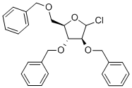 CAS#: 4060-34-8， 1-Chloro-Tri-2,3,5-O-Benzyl-D-Arabofuranose