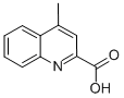 structure of CAS# 40609-76-5, 4-Methylquinoline-2-Carboxylic Acid;4-METHYLQUINOLINE-2-CARBOXYLIC ACID