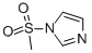 structure of CAS# 40736-26-3, N-Methanesulfonylimidazole;1-Mesylimidazole;N-Methanesulfonylimidazole;Zinc02560514