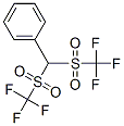 structure of CAS# 40906-82-9, [Bis[(Trifluoromethyl)Sulphonyl]Methyl]Benzene;Ditriflylmethylbenzene;(Bis((Trifluoromethyl)Sulfonyl)Methyl)Benzene;(Bis((Trifluoromethyl)Sulphonyl)Methyl)Benzene
