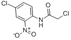 structure of CAS# 40930-49-2, 2-Chloro-N-(4-Chloro-2-Nitro-Phenyl)-Acetamide;2-Chloro-N-(4-Chloro-2-Nitro-Phenyl)-Acetamide