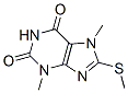 CAS#: 40959-23-7， 3,7-Dimethyl-8-Methylsulfanyl-Purine-2,6-Dione