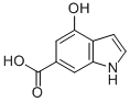 structure of CAS# 40990-52-1, 4-Hydroxy-6-Indolecarboxylic Acid;1H-Indole-6-Carboxylic Acid, 4-Hydroxy-;4-HYDROXY-1H-INDOLE-6-CARBOXYLIC ACID;4-HYDROXY-6-INDOLECARBOXYLIC ACID