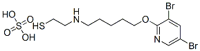 CAS#: 41287-01-8， 2-[5-(3,5-Dibromo-2-Pyridyloxy)Pentyl]Aminoethanethiol Sulfate