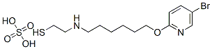 CAS#: 41287-13-2， 2-[6-(5-Bromo-2-Pyridyloxy)Hexyl]Aminoethanethiol Sulfate