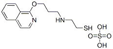CAS#: 41287-44-9， 2-[3-(1-Isoquinolyloxy)Propyl]Aminoethanethiol Sulfate