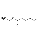 structure of CAS# 41302-32-3, Ethyl 5-Iodopentanoate