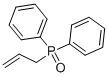 structure of CAS# 4141-48-4, Allyldiphenylphosphine Oxide;(Allyl-Phenyl-Phosphoryl)Benzene;(Allyl-Phenylphosphoryl)Benzene;(Phenyl-Prop-2-Enyl-Phosphoryl)Benzene