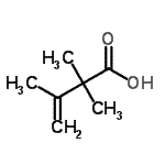 CAS#: 4168-01-8， 2,2,3-Trimethyl-3-Butenoic Acid