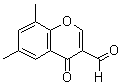 structure of CAS# 42059-75-6, 6,8-Dimethyl-3-Formylchromone;6,8-DIMETHYL-4-OXO-4H-1-BENZOPYRAN-3-CAR BOXALDEHYDE, 99%;6,8-DIMETHYL-4-OXO-4H-CHROMENE-3-CARBALDEHYDE;6,8-DIMETHYL-3-FORMYLCHROMONE