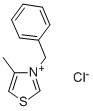 structure of CAS# 4209-18-1, 3-Benzyl-4-Methylthiazolium Chloride;3-BENZYL-4-METHYLTHIAZOLIUM CHLORIDE;Benzylmethylthiazoliumchloride