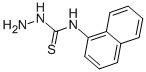 结构式 CAS# 42135-78-4, 4-(1-萘基)-3-硫代氨基甲酰肼