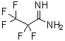 structure of CAS# 422-62-8, Pentafluoropropylamidine;2,2,3,3,3-Pentafluoropropanimidamide;Pentafluoropropylamidine ,95%;PENTAFLUOROPROPYLAMIDINE