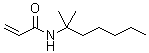structure of CAS# 4223-03-4, N-Tert-Octylacrylamide;N-(1,1,3,3-Tetramethylbutyl)Prop-2-Enamide;N-(1,1,3,3-Tetramethylbutyl)Acrylamide;2-Propenamide, N-(1,1,3,3-Tetramethylbutyl)-