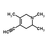 CAS#: 42491-41-8， 4-Ethynyl-1,2,5-Trimethyl-1,2,3,6-Tetrahydropyridine