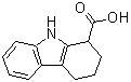 结构式 CAS# 42497-46-1, 2,3,4,9-四氢-1H-咔唑-1-羧酸