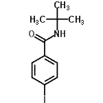 CAS#: 42498-36-2， 4-Iodo-N-(2-Methyl-2-Propanyl)Benzamide