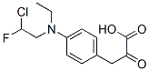 CAS#: 4252-38-4， 3-[4-(2-Chloroethyl-(2-Fluoroethyl)Amino)Phenyl]-2-Oxo-Propanoic Acid