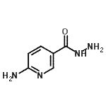 结构式 CAS# 42596-56-5, 6-氨基烟酰肼