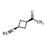 CAS#: 42809-44-9， 1-(cis-3-Ethynylcyclobutyl)Ethanone