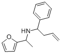 结构式 CAS# 436088-63-0, (1-呋喃-2-基-乙基)-(1-苯基-丁-3-烯基)-胺