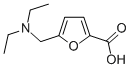structure of CAS# 436099-79-5, 5-Diethylaminomethyl-Furan-2-Carboxylic Acid;5-(Diethylammoniomethyl)Furan-2-Carboxylate;5-(Diethylammoniomethyl)-2-Furancarboxylate;5-(Diethylammoniomethyl)-2-Furoate