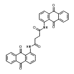 CAS#: 4375-89-7， N,N'-Bis(9,10-Dioxo-9,10-Dihydro-1-Anthracenyl)Succinamide