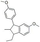 CAS#: 439-22-5， 1-Ethyl-5-Methoxy-3-(4-Methoxyphenyl)-2-Methyl-2,3-Dihydro-1H-Indene