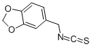structure of CAS# 4430-47-1, 3,4-(Methylenedioxy)Benzyl Isothiocyanate;Zinc02168513;Bb_Sc-1810