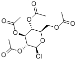 structure of CAS# 4451-36-9, 2,3,4,6-Tetra-O-Acetyl-beta-D-Glucopyranosyl Chloride;2,3,4,6-TETRA-O-ACETYL-BETA-D-GLUCOPYRANOSYL CHLORIDE;1-CHLORO-2,3,4,6-TETRA-O-ACETYL-BETA-D-GLUCOPYRANOSE;2,3,4,6-Tetra-O-Acetyl-Α-D-Glucopyranosylechloride
