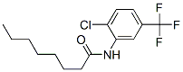 结构式 CAS# 4456-59-1, N-[2-氯-5-(三氟甲基)苯基]辛酰胺