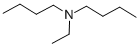structure of CAS# 4458-33-7, Di-N-Butylethylamine;N-Butyl-N-Ethyl-Butan-1-Amine;Dibutyl-Ethyl-Amine;N-Ethyldibutylamine