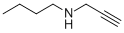 structure of CAS# 44768-33-4, Butyl-Prop-2-Ynyl-Amine;Butyl-Prop-2-Ynyl-Ammonium;Butyl-Prop-2-Ynylammonium;Butyl-Propargyl-Ammonium