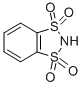structure of CAS# 4482-01-3, 1,3,2-Benzodithiazole, 1,1,3,3-Tetraoxide;O-BENZENEDISULFONIMIDE
