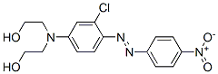 structure of CAS# 4540-00-5, 2,2'-[[3-Chloro-4-[(4-Nitrophenyl)Azo]Phenyl]Imino]Bisethanol;2-[[3-Chloro-4-(4-Nitrophenyl)Azo-Phenyl]-(2-Hydroxyethyl)Amino]Ethanol;2-[[3-Chloro-4-(4-Nitrophenyl)Azophenyl]-(2-Hydroxyethyl)Amino]Ethanol;2-[[3-Chloro-4-(4-Nitrophenyl)Diazenyl-Phenyl]-(2-Hydroxyethyl)Amino]Ethanol