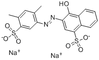 structure of CAS# 4548-53-2, Food Red 1, disodium salt;Disodium (3E)-3-[(2,4-Dimethyl-5-Sulfonatophenyl)Hydrazinylidene]-4-Oxonaphthalene-1-Sulfonate;Disodium (3E)-3-[(2,4-Dimethyl-5-Sulfonato-Phenyl)Hydrazono]-4-Oxo-Naphthalene-1-Sulfonate;Disodium 3-[(2,4-Dimethyl-5-Sulfonato-Phenyl)Hydrazono]-4-Oxo-Naphthalene-1-Sulfonate