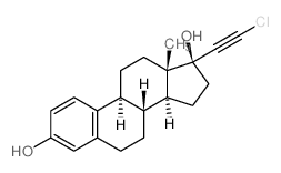 CAS#: 4567-67-3， (8S,9S,13S,14S,17S)-17-(2-Chloroethynyl)-13-Methyl-7,8,9,11,12,14,15,16-Octahydro-6H-Cyclopenta[a]Phenanthrene-3,17-Diol