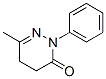 structure of CAS# 4578-58-9, 4,5-Dihydro-6-Methyl-2-Phenylpyridazin-3(2H)-One;Btb 06145;6-Methyl-2-Phenyl-4,5-Dihydro-3(2H)-Pyridazinone;Nsc50989