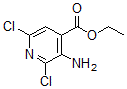 structure of CAS# 458543-81-2, 3-Amino-2,6-Dichloro-4-Pyridinecarboxylic Acid Ethyl Ester;3-AMINO-2,6-DICHLOROPYRIDINE-4-CARBOXYLIC ACID METHYL ESTER;Methyl 3-Amino-2,6-Dichloro-4-Pyridinecarboxylate;METHYL 3-AMINO-2,6-DICHLOROISONICOTINATE
